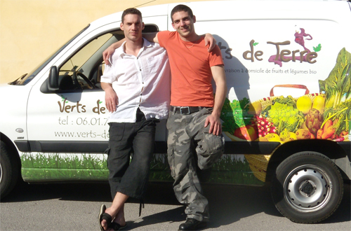 Mathieu et Antoine Lombric family